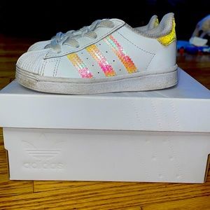 Toddler Shell toe Adidas Sneakers